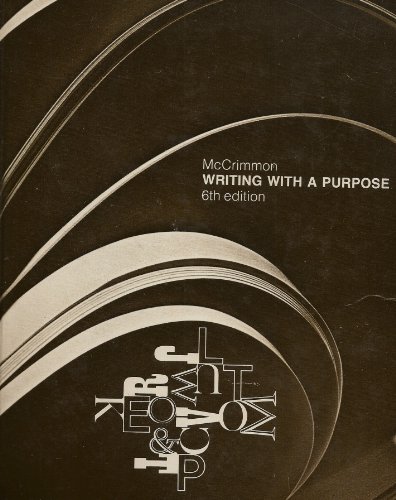 Stock image for Writing with a Purpose for sale by ThriftBooks-Atlanta