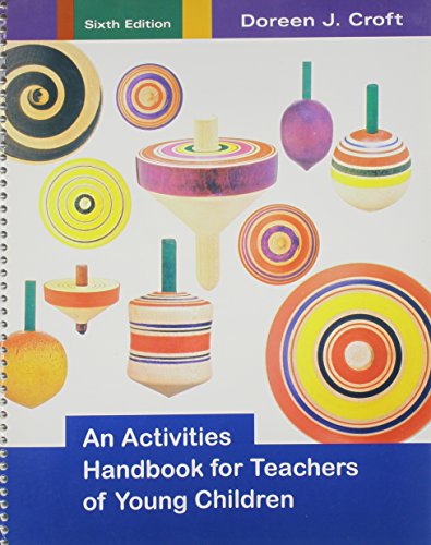 Stock image for An Activities Handbook for Teachers of Young Children for sale by Better World Books