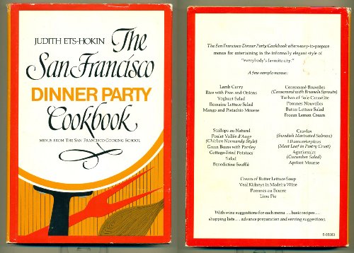 Beispielbild fr The San Francisco Dinner Party Cookbook zum Verkauf von Better World Books: West