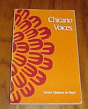 Stock image for Chicano Voices (Multi-Ethnic Literature Series) for sale by Bay Used Books