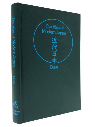 The Rise of Modern Japan (9780395206652) by Duus, Peter