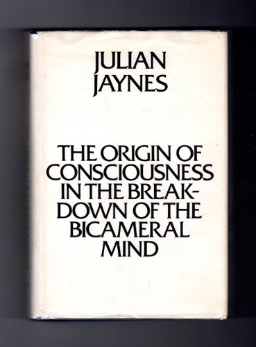 9780395207291: THE ORIGIN OF CONSCIOUSNESS IN THE BREAKDOWN OF THE BICAMERAL MIND