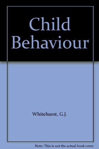 9780395244463: Child Behaviour
