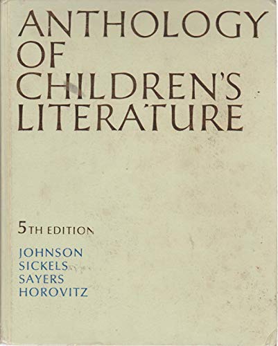 Imagen de archivo de Anthology of Children's Literature a la venta por -OnTimeBooks-