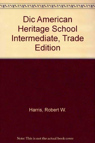 Imagen de archivo de The American Heritage School Dictionary a la venta por Better World Books: West