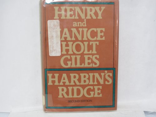 Beispielbild fr Harbin's Ridge zum Verkauf von Better World Books