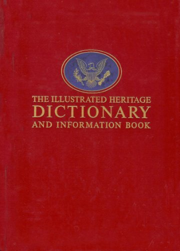 Imagen de archivo de The Illustrated Heritage Dictionary and Information Book (1977, First Edition) a la venta por LEA BOOK DISTRIBUTORS