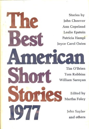 Beispielbild fr The Best American Short Stories, 1977 zum Verkauf von Better World Books