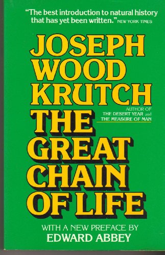 Beispielbild fr The Great Chain of Life zum Verkauf von Better World Books