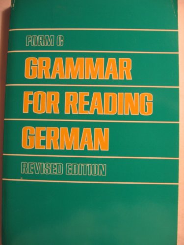 Beispielbild fr Bergethon Grammar Rdg German FM C zum Verkauf von ThriftBooks-Atlanta