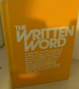 Beispielbild fr The Written Word Book zum Verkauf von ThriftBooks-Dallas