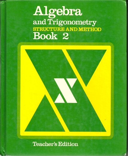 9780395266403: Algebra and Trigonometry Structure and Method Book 2 (Teacher's Edition)