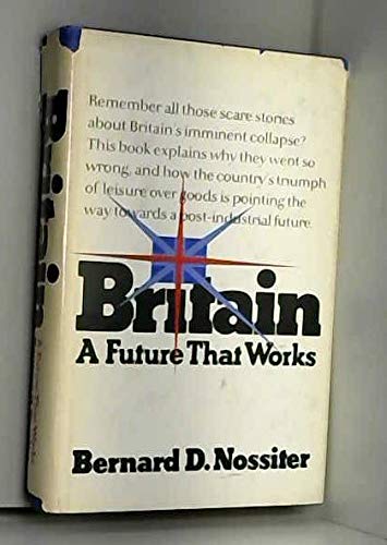 Stock image for Britain: A future that works for sale by Wonder Book