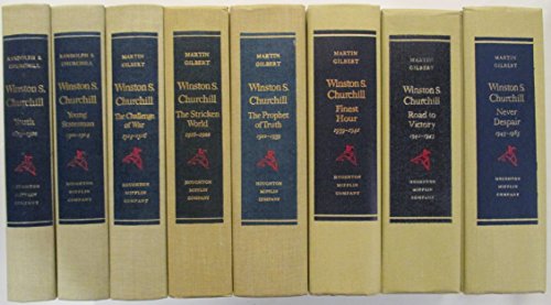 Winston S. Churchill (8 Volume Set) (9780395277782) by Gilbert, Martin