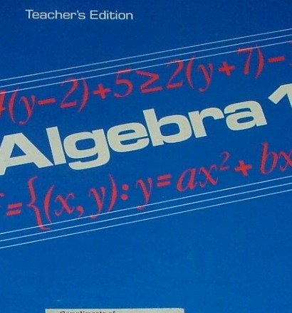 Imagen de archivo de Algebra 1 a la venta por ThriftBooks-Atlanta