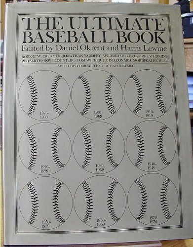 Beispielbild fr The Ultimate Baseball Book zum Verkauf von Better World Books