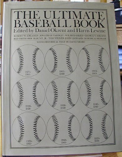 Imagen de archivo de The Ultimate Baseball Book a la venta por Better World Books