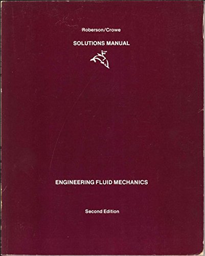 Imagen de archivo de Engineering Fluid Mechanics: Solutions Manual a la venta por Alien Bindings