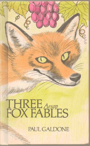 Stock image for Three Aesop Fox Fables for sale by Wonder Book