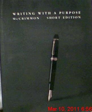 Imagen de archivo de Writing with a purpose a la venta por R Bookmark