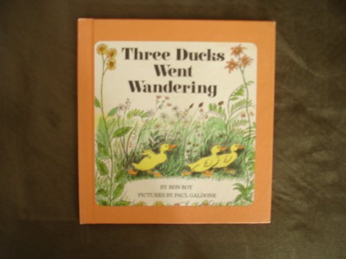 9780395289549: Three Ducks Went Wandering
