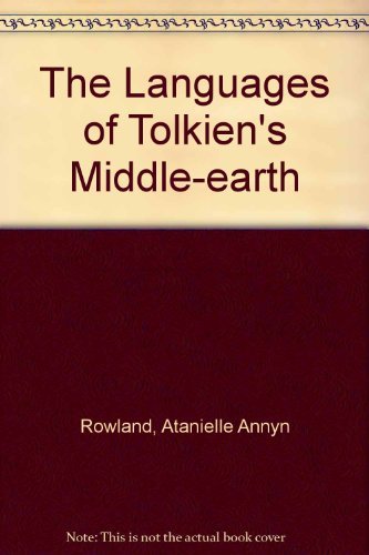 9780395291290: The Languages of Tolkien's Middle-earth