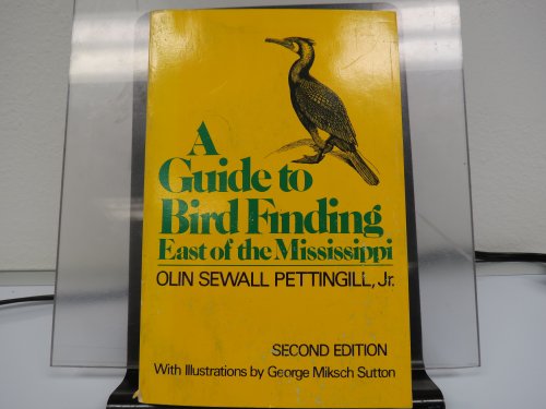 9780395291320: A Guide to Bird Finding East of the Mississippi