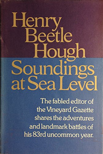 Stock image for Soundings at Sea Level for sale by Wonder Book