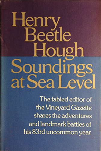 9780395291658: Soundings at Sea Level