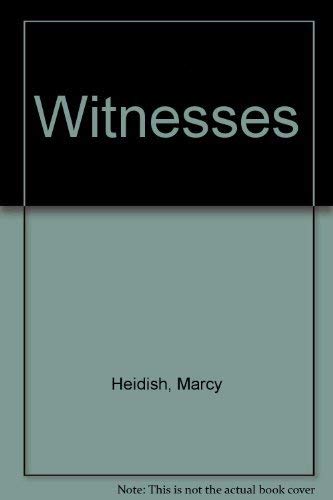 Beispielbild fr Witnesses zum Verkauf von Acme Books