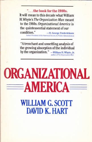 Beispielbild fr Organizational America zum Verkauf von BookHolders