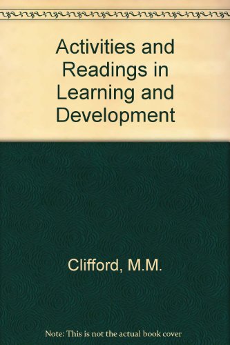 Stock image for Activities and Readings in Learning and Development for sale by POQUETTE'S BOOKS