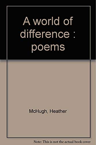 Stock image for A world of difference : poems for sale by Bookmans