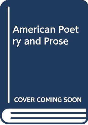 9780395304716: American Poetry and Prose