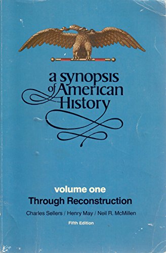 Beispielbild fr A synopsis of American history zum Verkauf von Wonder Book