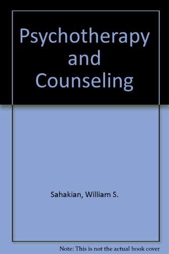 Beispielbild fr Psychotherapy and Counseling zum Verkauf von Better World Books