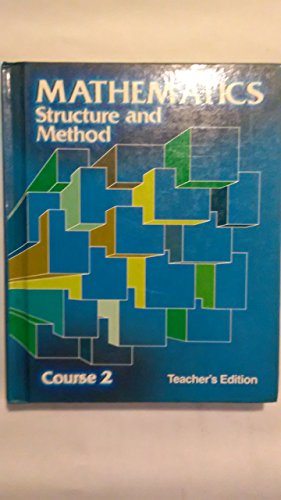 Stock image for Mathematics Structure and Method Course 2 Teachers Edition for sale by ThriftBooks-Atlanta