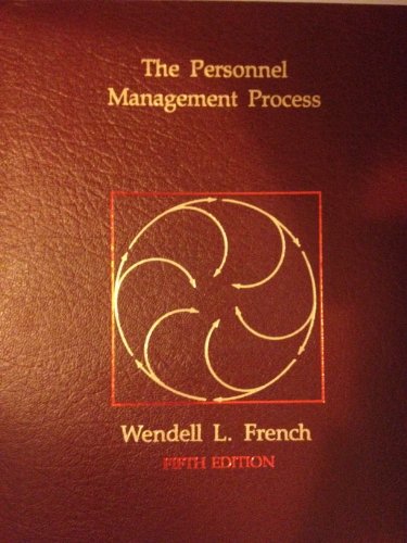 Imagen de archivo de The Personnel management process: Cases in human resources administration a la venta por HPB-Red