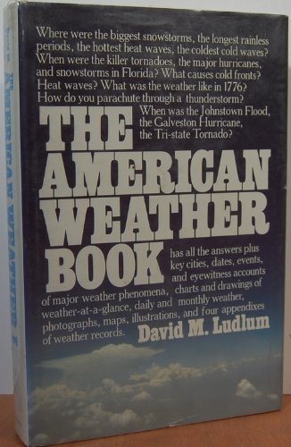 Beispielbild fr The American Weather Book zum Verkauf von Wonder Book