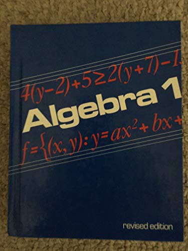 Imagen de archivo de Algebra 1 - Teacher's Edition (Algebra 1, Teacher's Edition) a la venta por Byrd Books