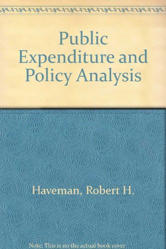 Stock image for Public Expenditure and Policy Analysis for sale by Wonder Book