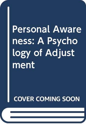 9780395325865: Personal Awareness: A Psychology of Adjustment
