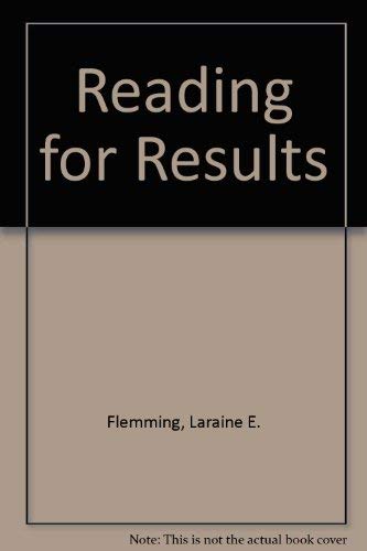 Imagen de archivo de Reading for Results a la venta por Better World Books