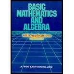 9780395327043: Basic Mathematics and Algebra With Applications