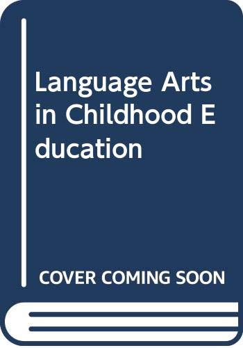 9780395327562: Language Arts in Childhood Education