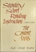 Stock image for Secondary school reading instruction: The content areas for sale by HPB-Ruby