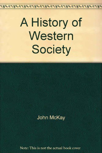 Imagen de archivo de A History of Western Society, Volume II a la venta por BookHolders