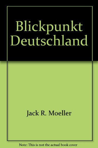 9780395328941: Blickpunkt Deutschland