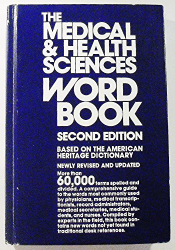 9780395329412: The Medical & Health Sciences Word Book