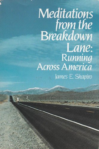 9780395331057: Meditations from the Breakdown Lane: Running Across America